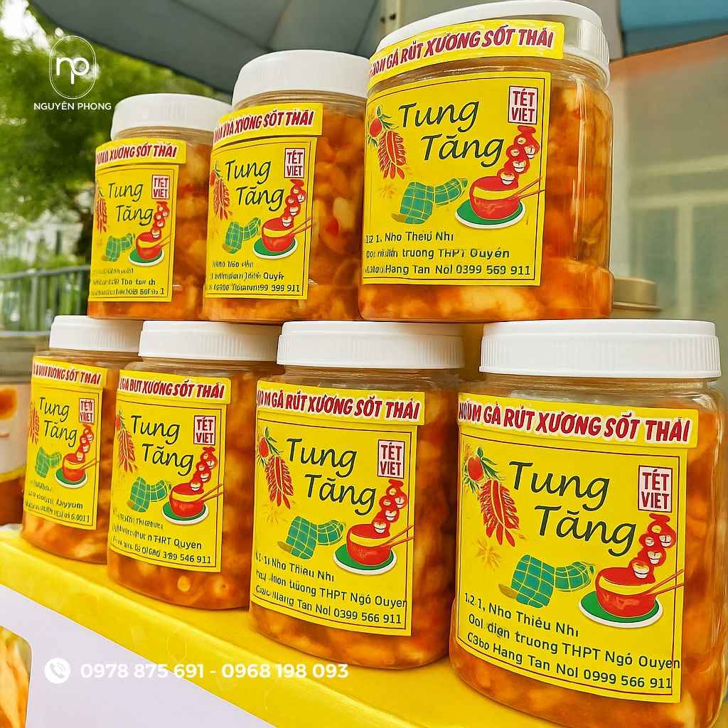 Tem nhãn hình vuông